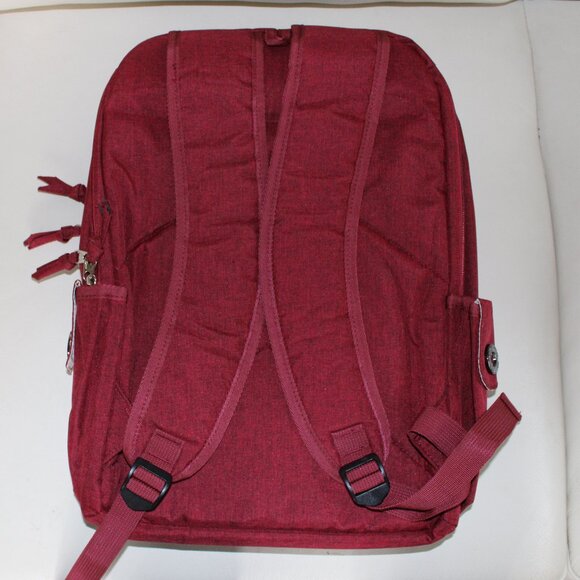 🎉2xHP🎉NWOT Bealls Large Red Backpack/School Bag - Picture 2 of 2